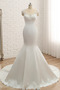 Vestido de novia Encaje largo Tallas pequeñas Pura espalda Natural Joya - Página 1