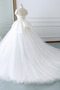 Vestido de novia Escote con Hombros caídos Capa Multi Natural Fuera de casa - Página 4