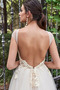 Vestido de novia Espalda Descubierta Encaje Natural Corte-A Drapeado - Página 6