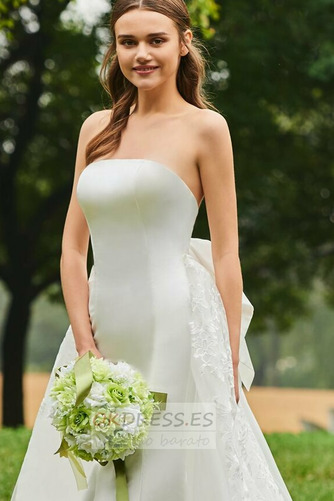 Vestido de novia Espalda Descubierta Invierno Fuera de casa Corte-A 4