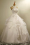 Vestido de novia Falta Corte princesa Cordón Cola Barriba Natural Perlas - Página 3
