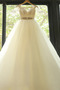 Vestido de novia Formal Corte-A Escote con Hombros caídos Invierno Encaje - Página 4