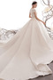 Vestido de novia Formal Cremallera Camiseta Corte-A Apliques Playa - Página 2