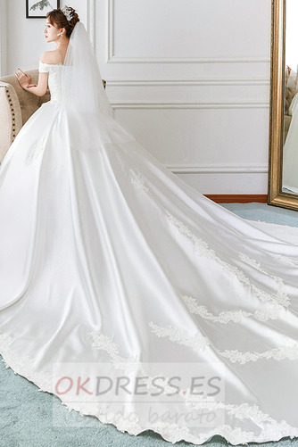 Vestido de novia Formal Encaje Otoño Natural Cordón Sala 3