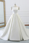 Vestido de novia Formal Espalda Descubierta Abalorio largo Natural Escote con Hombros caídos - Página 1