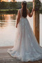 Vestido de novia Formal Fuera de casa tul Drapeado largo Natural - Página 2