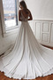 Vestido de novia Fuera de casa Drapeado Escote en V Corte-A Baja escote en V - Página 2
