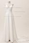 Vestido de novia Fuera de casa Drapeado Escote en V Corte-A Baja escote en V - Página 4