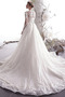 Vestido de novia Fuera de casa Escote con cuello Alto Invierno Corte-A - Página 2