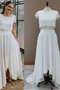 Vestido de novia Fuera de casa Falta Alto cubierto Natural Joya Botón - Página 5