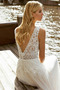 Vestido de novia Fuera de casa largo Drapeado Moderno primavera Escote en V - Página 3