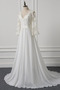 Vestido de novia Gasa Arco Acentuado Elegante Triángulo Invertido Escote en V - Página 3
