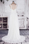 Vestido de novia Gasa Blanco Drapeado Imperio Cintura Imperio Elegante - Página 3