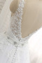 Vestido de novia Iglesia Corte-A Espalda Descubierta Verano Botón Natural - Página 5