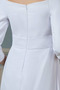 Vestido de novia Imperio Cremallera Moderno Blusa plisada Camiseta Cinturón de cuentas - Página 4