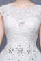 Vestido de novia Invierno Triángulo Invertido Elegante Natural Satén - Página 4