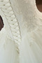 Vestido de novia Invierno tul Cordón Abalorio Corpiño Acentuado con Perla - Página 5