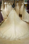 Vestido de novia Organza Formal largo Barco primavera Corte princesa - Página 2