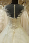 Vestido de novia Organza Formal largo Barco primavera Corte princesa - Página 4