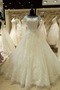 Vestido de novia Organza Formal largo Barco primavera Corte princesa - Página 1