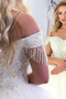 Vestido de novia Otoño largo Formal Drapeado Sala Sin mangas - Página 2