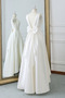 Vestido de novia Otoño Falta Blusa plisada Natural Satén Sin mangas - Página 2