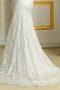 Vestido de novia Otoño largo Escote en V Elegante Playa Tallas pequeñas - Página 6
