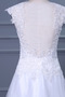 Vestido de novia Otoño Manga corta Cola Capilla Corte-A Pura espalda - Página 4