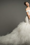 Vestido de novia Playa Capa de encaje Corte Sirena Abalorio Elegante - Página 3
