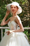 Vestido de novia Playa Corte-A Elegante Cordón Natural Sin mangas - Página 4