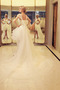 Vestido de novia Playa Natural Asimètrico Cremallera Arco Acentuado - Página 2
