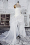 Vestido de novia Playa Natural Organza Sin tirantes Blanco primavera - Página 2
