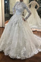 Vestido de novia Playa Triángulo Invertido Formal Escote con cuello Alto - Página 1