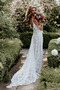 Vestido de novia primavera Elegante Cremallera Natural Falta tul - Página 9