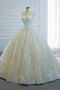 Vestido de novia primavera Formal Escote redondo Natural Iglesia Encaje - Página 3