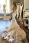 Vestido de novia Sala Apliques Natural tul Otoño Escote de Tirantes Espaguetis - Página 2
