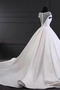 Vestido de novia Sala Arco Acentuado Satén Barco Natural Lazos - Página 2
