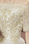 Vestido de novia Sala Capa de encaje Natural Corte-A largo Pera - Página 5