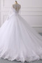 Vestido de novia Sala Cremallera Invierno Manga larga Satén Capa de encaje - Página 4