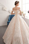 Vestido de novia Sala Escote con Hombros caídos Natural Capa de encaje - Página 2