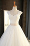 Vestido de novia Sala Natural Cordón Corte-A Drapeado Elegante - Página 7