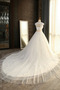 Vestido de novia Sala Natural Cordón Corte-A Drapeado Elegante - Página 4