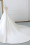 Vestido de novia Satén Elegante Natural Triángulo Invertido Hasta el suelo - Página 4