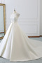 Vestido de novia Satén Elegante Natural Triángulo Invertido Hasta el suelo - Página 2