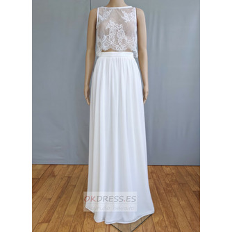 Vestido de novia simple skir Falda de boda Boho Falda de boda elegante Falda de gasa para mujer - Página 3