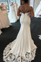 Vestido de novia Sin mangas Abalorio largo Baja escote en V Escote de Tirantes Espaguetis - Página 2