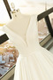 Vestido de novia Sin mangas Baja escote en V Corte-A Natural Cordón - Página 4
