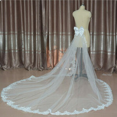 Vestido de novia tren desmontable encaje falda de tul extraíble accesorio de boda enagua