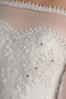 Vestido de novia tul Cordón Natural Otoño Playa Capa de encaje - Página 5