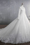 Vestido de novia tul Iglesia Abalorio Escote con cuello Alto Formal - Página 3